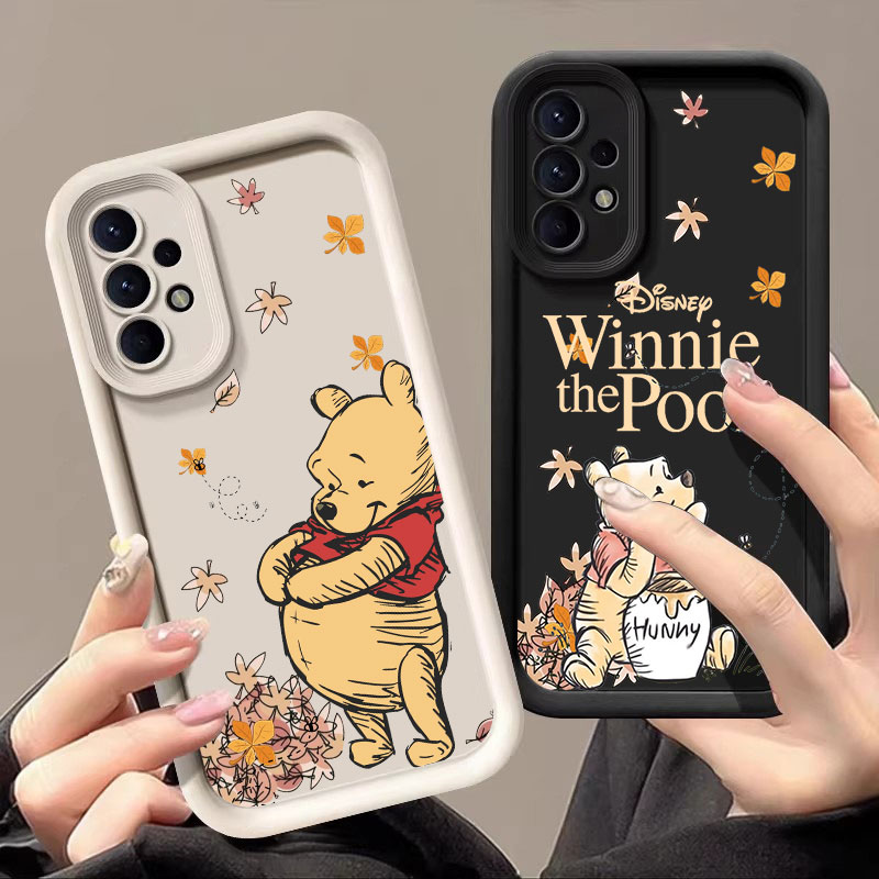 Phone Cases Disney - Jesienny Pokrowiec Silikonowy z Kubusiem Puchatkiem