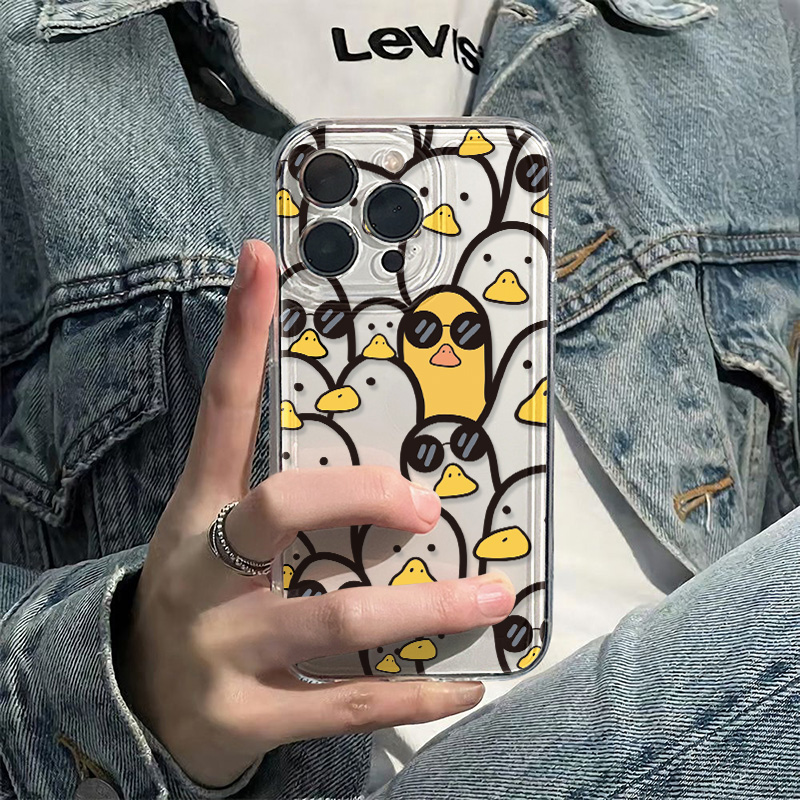 Phone Cases Xs Max - Urocze etui z kaczuszkiem z kreskówki