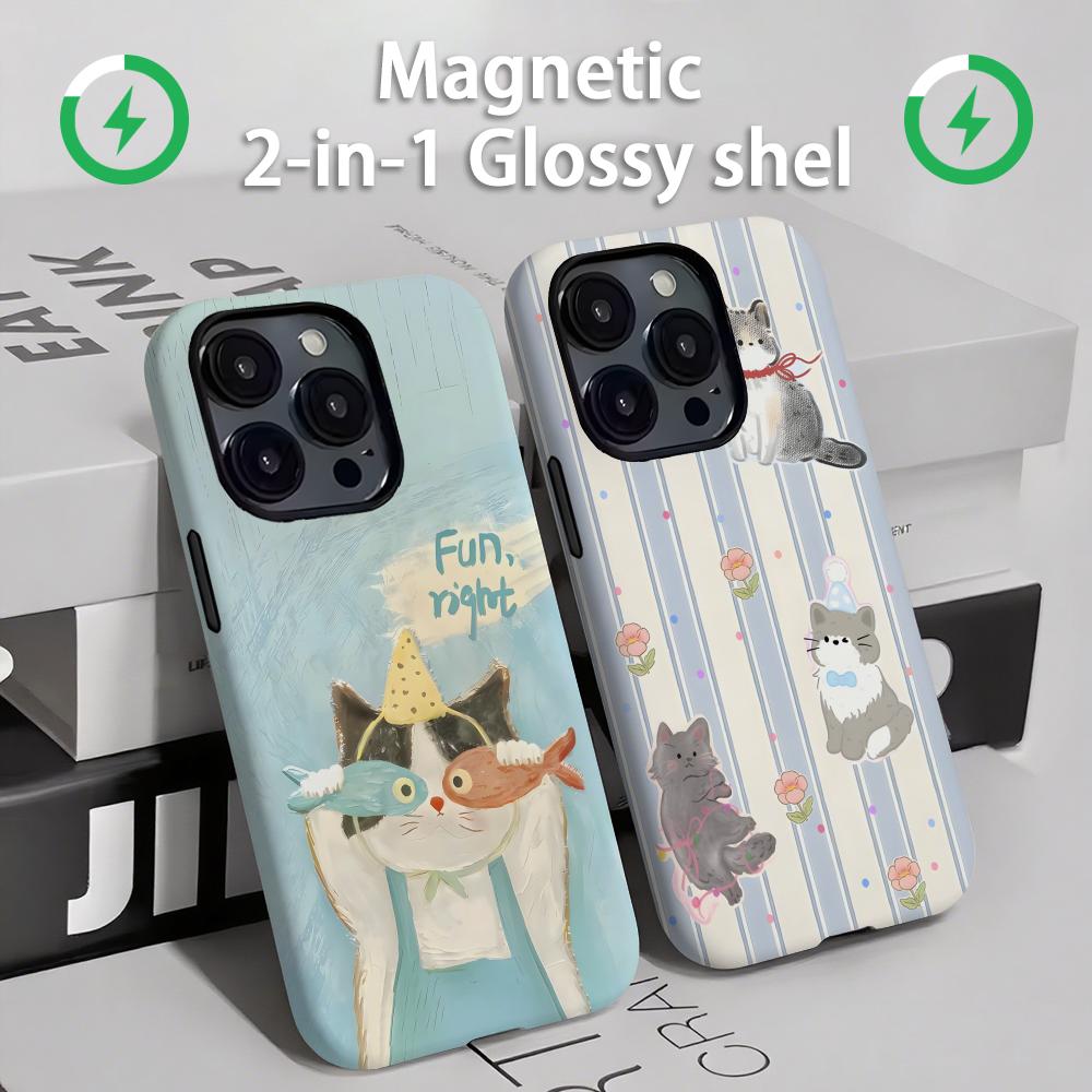 Phone Cases For Iphone 11 - Etui na telefon Cute cats and