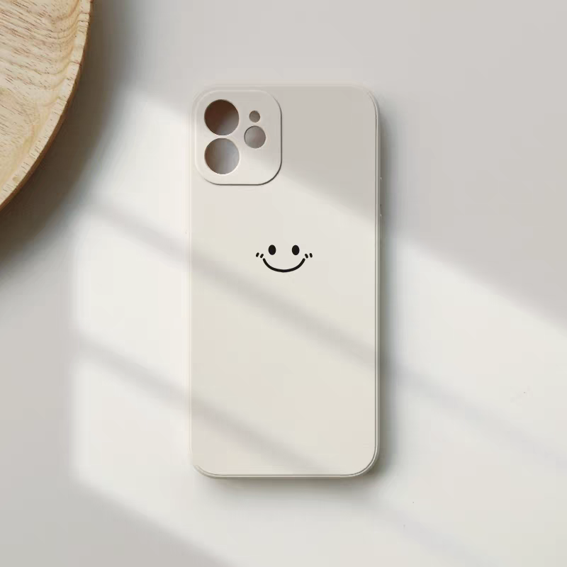 Silicone Liquid Case - Minimalistyczne etui na telefon z nadrukiem