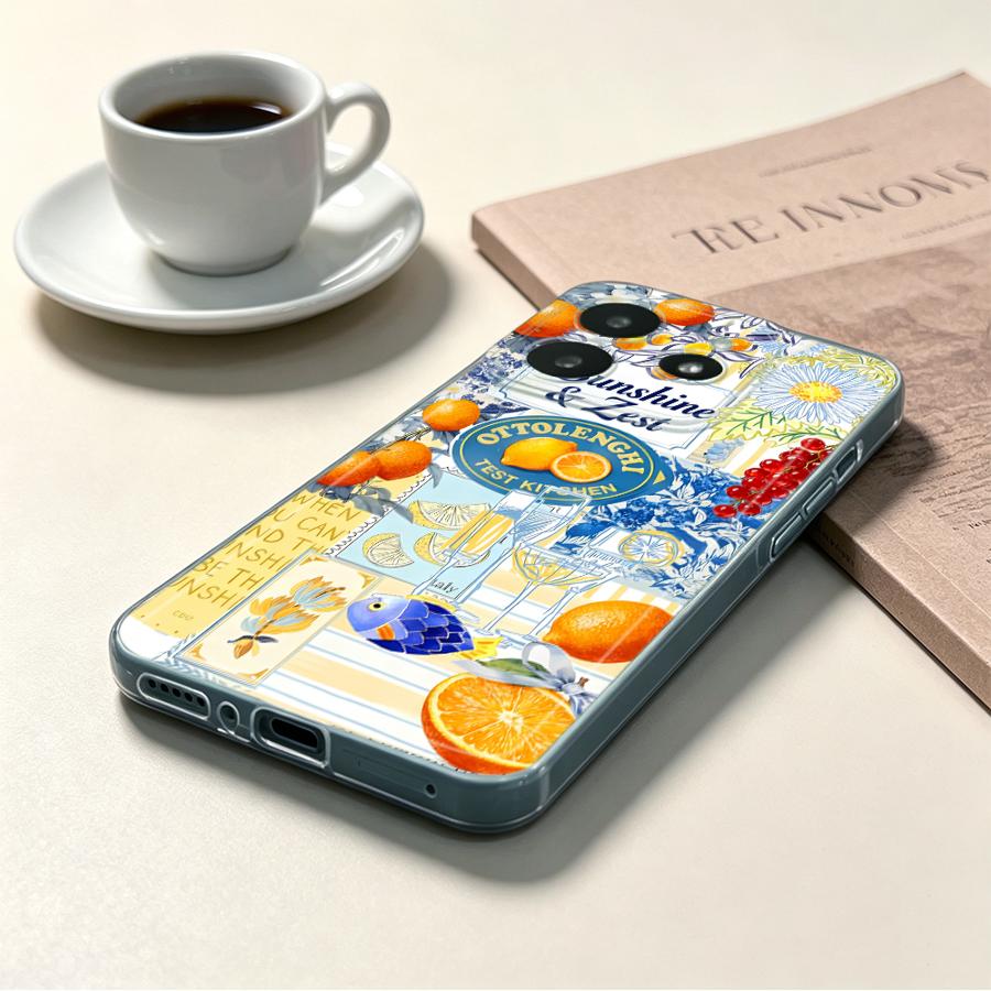 Phone Cases Orange - Miękkie etui na telefon z motywem