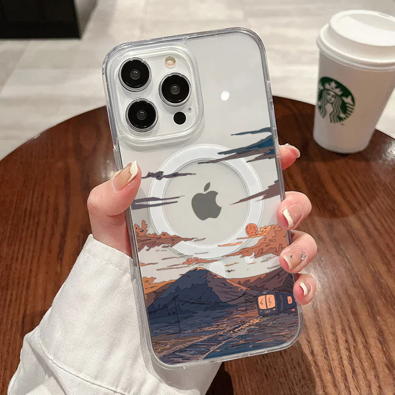Phone Cases With Magsafe - Etui na telefon z motywem zachodu