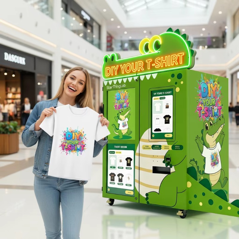 Phone Cases Vending Machine - Automatyczna maszyna do personalizacji koszulek UV