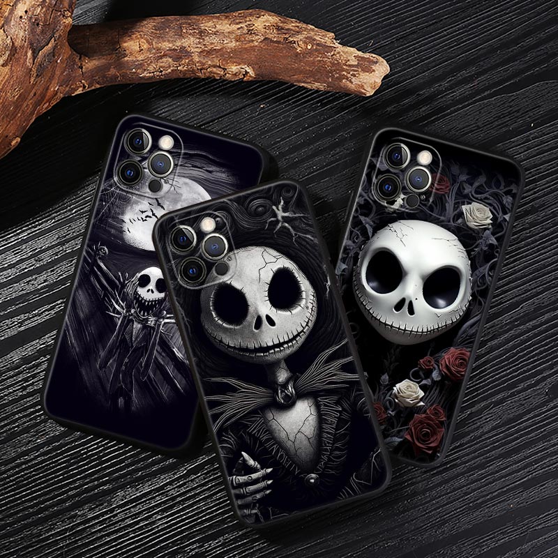 Phone Cases Disney - Etui Jack Skellington Black Art Disney