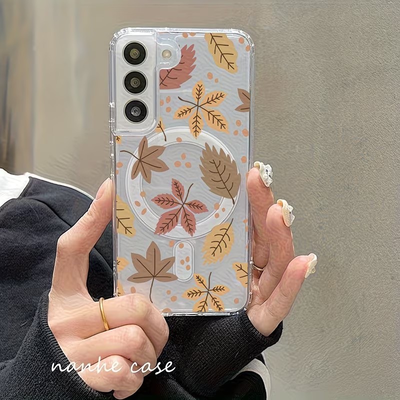 Etui na telefon z wzorem liści – Phone Cases With Magsafe recenzja i cena