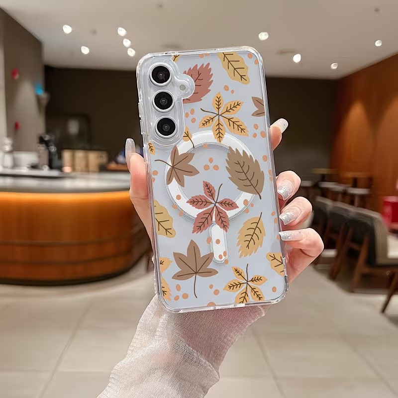 Etui na telefon z wzorem liści – Phone Cases With Magsafe recenzja i cena