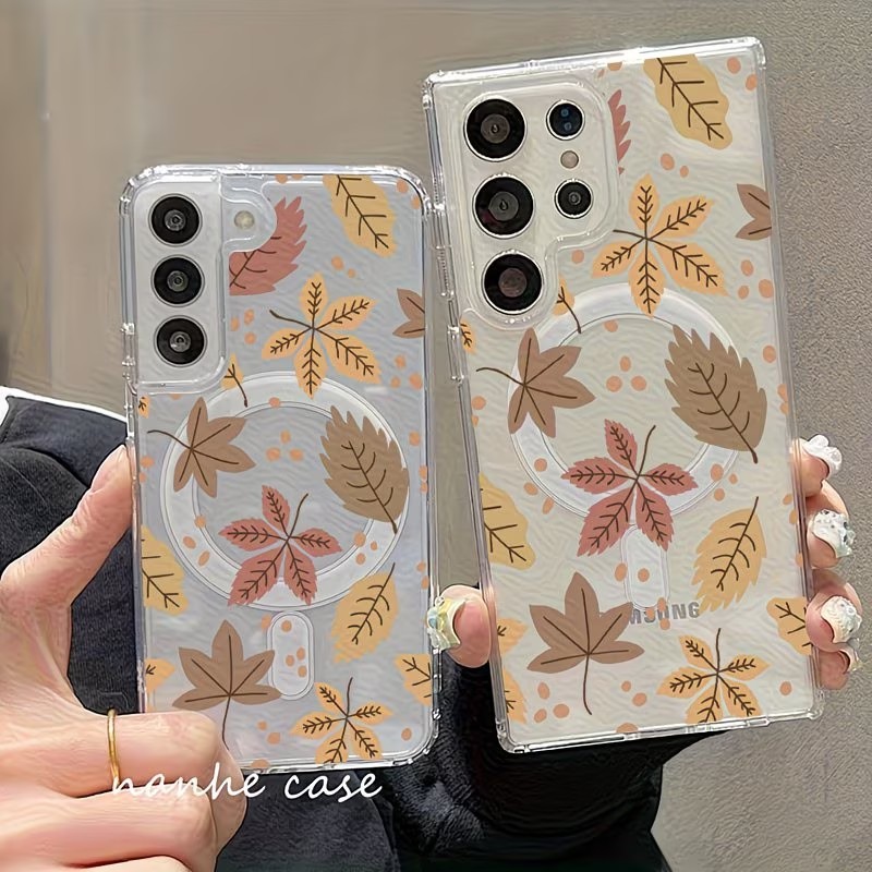 Etui na telefon z wzorem liści – Phone Cases With Magsafe recenzja i cena