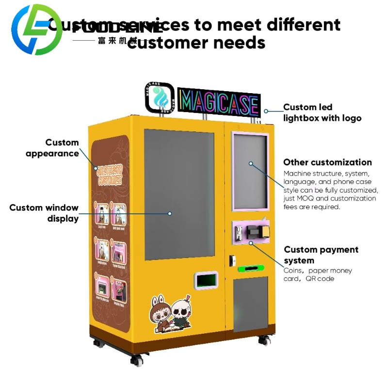 Automat do sprzedaży etui na t – Phone Cases Vending Machine recenzja i cena