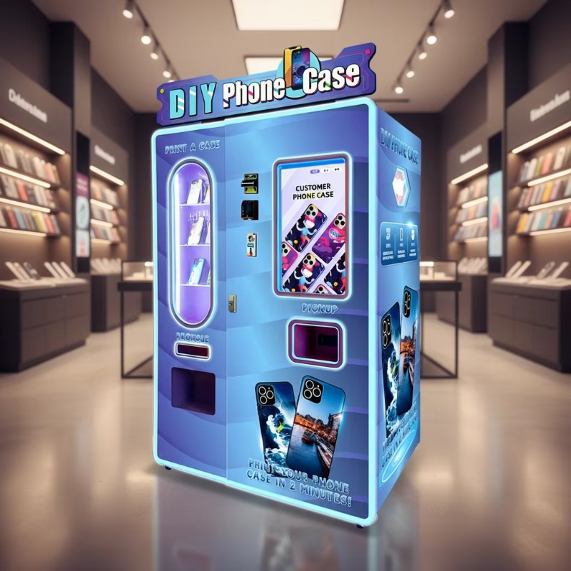 Nowa, ulepszona maszyna do dru – Phone Cases Vending Machine recenzja i cena