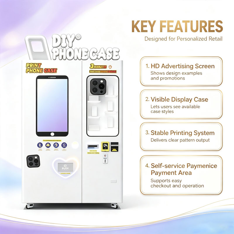 Automat do sprzedaży etui na t – Phone Cases Vending Machine recenzja i cena
