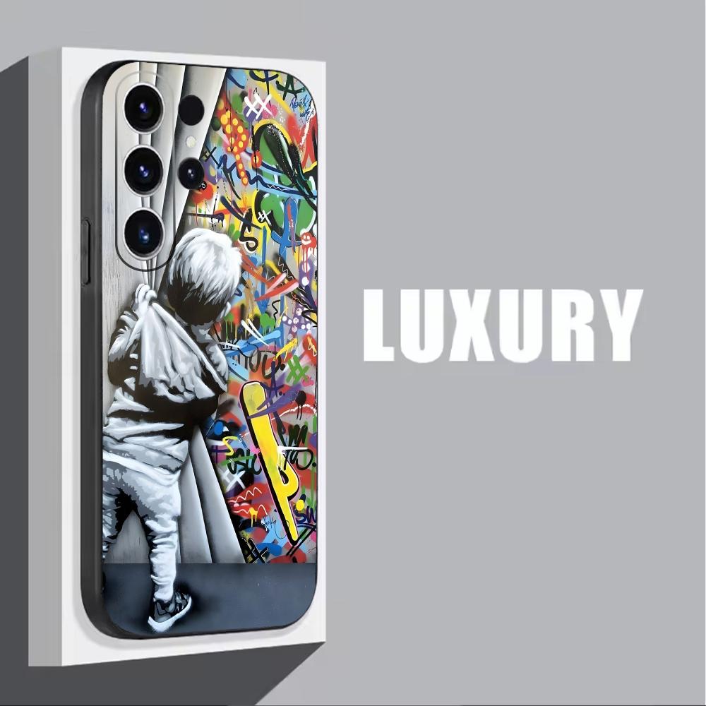 Etui na telefon Banksy Graffit – Phone Cases Samsung S23 recenzja i cena