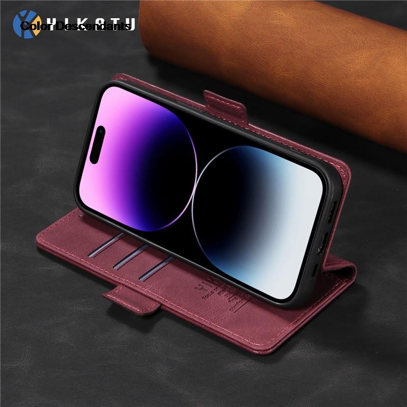 Skórzane etui portfel z klapką – Phone Cases Eu recenzja i cena