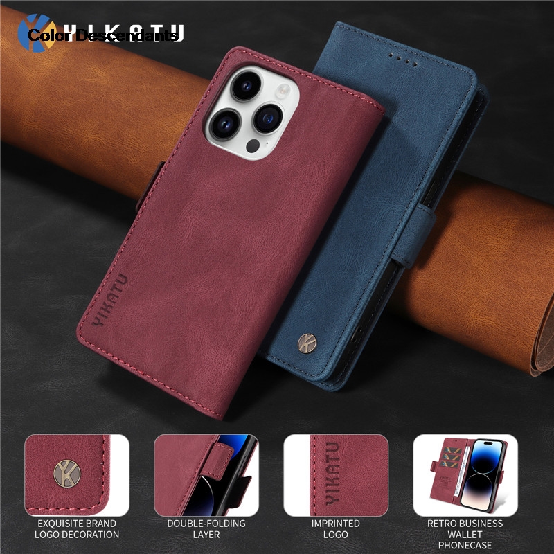 Skórzane etui portfel z klapką – Phone Cases Eu recenzja i cena
