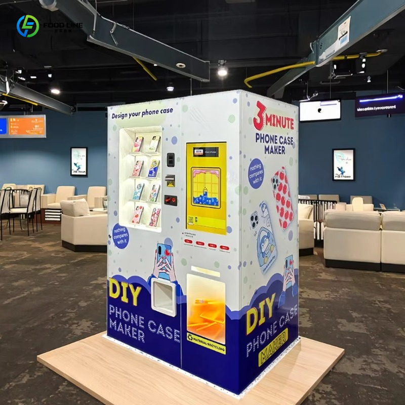 Automat do produkcji etui na t – Phone Cases Vending Machine recenzja i cena