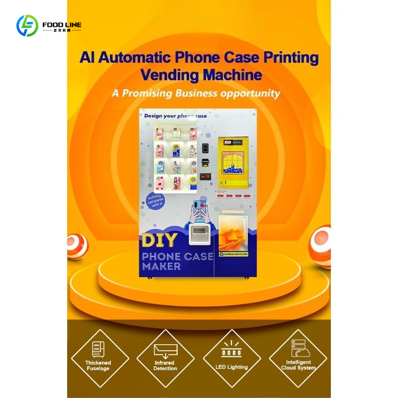 Automat do produkcji etui na t – Phone Cases Vending Machine recenzja i cena