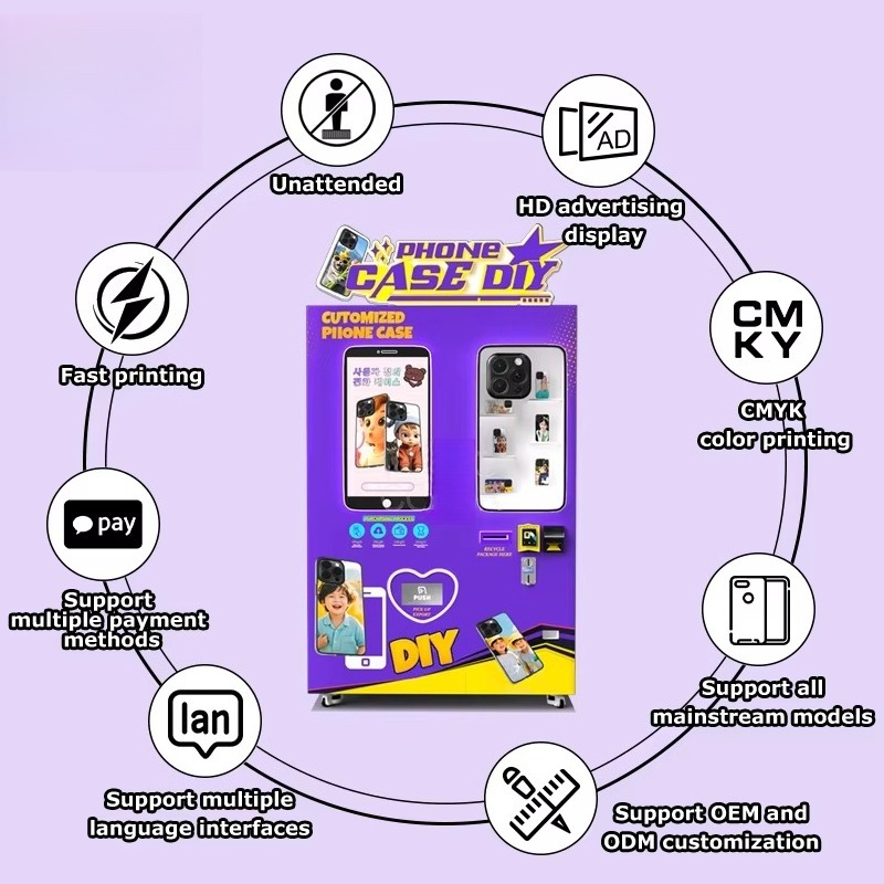 Automat do sprzedaży etui na t – Phone Cases Vending Machine recenzja i cena