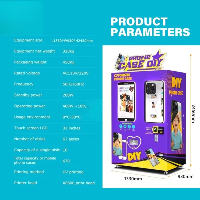 Automat do sprzedaży etui na t – Phone Cases Vending Machine recenzja i cena