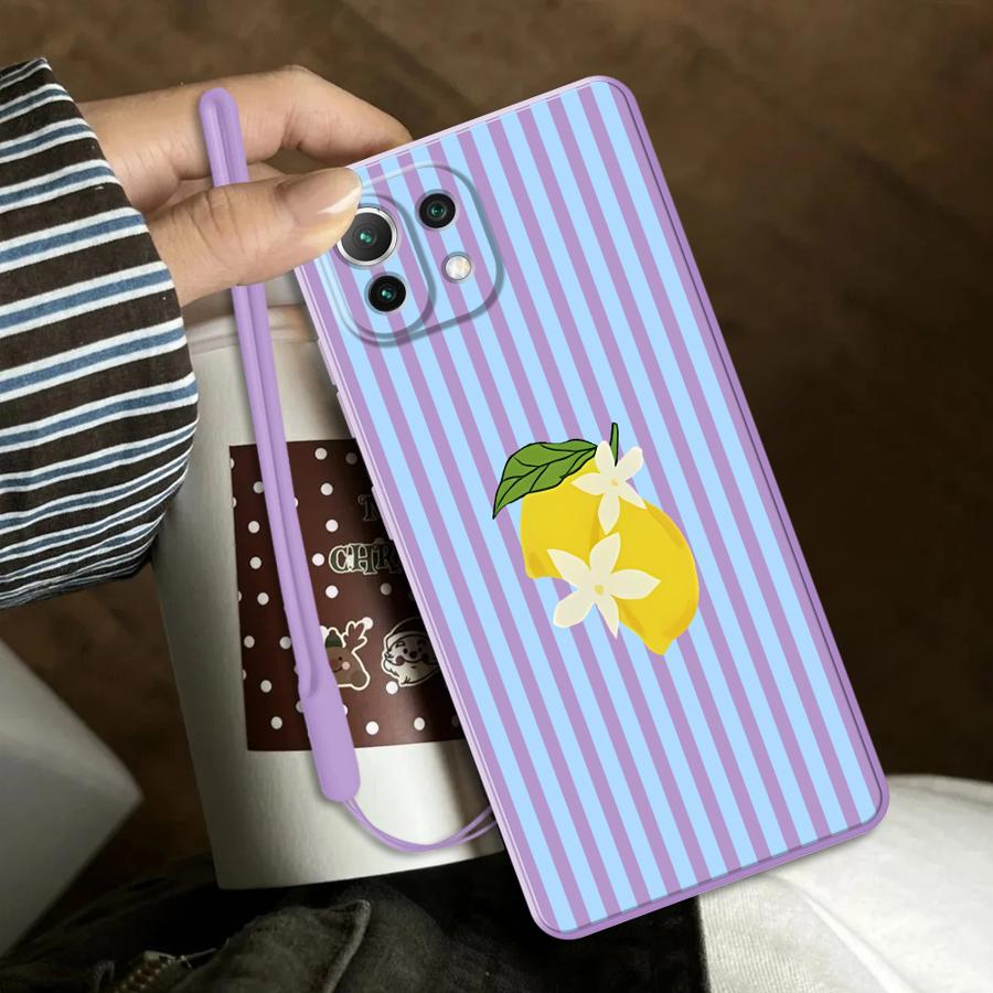 Etui z wzorem w paski Lemon Co – Phone Cases For Iphone 11 recenzja i cena