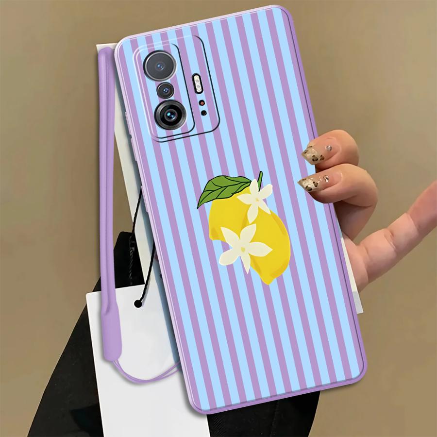 Etui z wzorem w paski Lemon Co – Phone Cases For Iphone 11 recenzja i cena