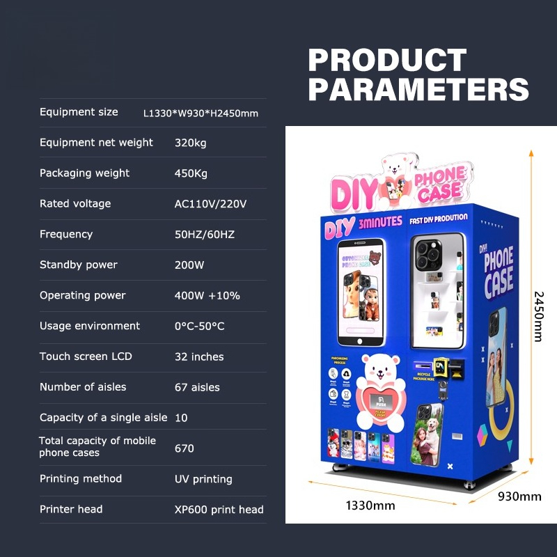 Szybka maszyna do drukowania n – Phone Cases Vending Machine recenzja i cena