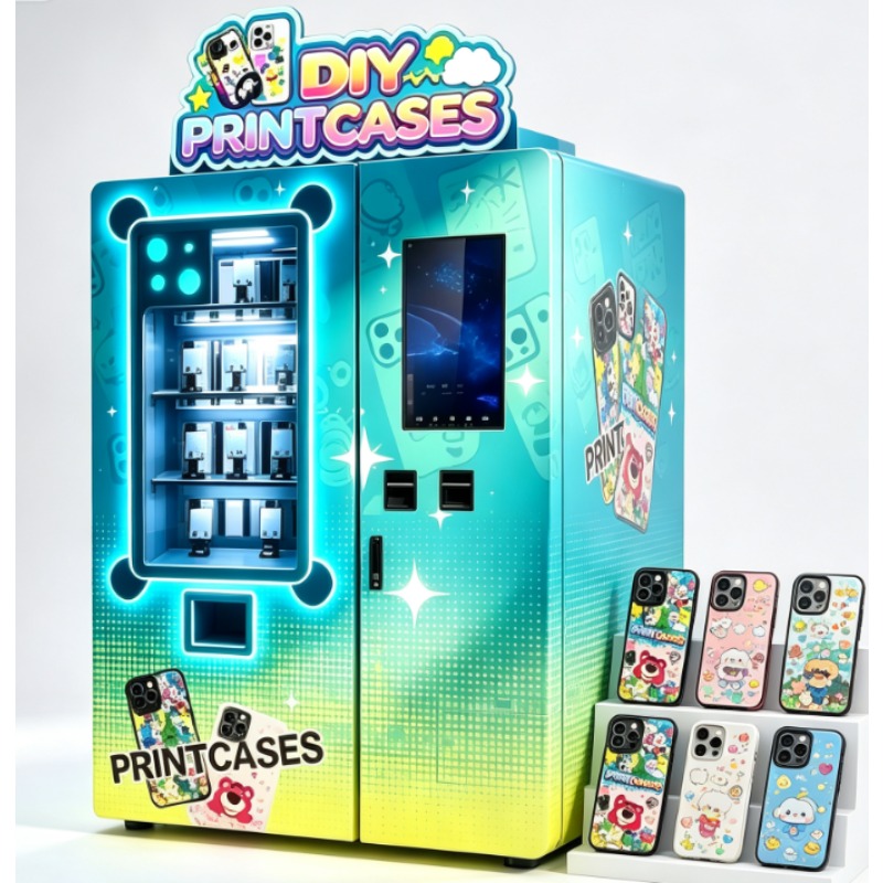 Automat do drukowania etui na  – Phone Cases Vending Machine recenzja i cena