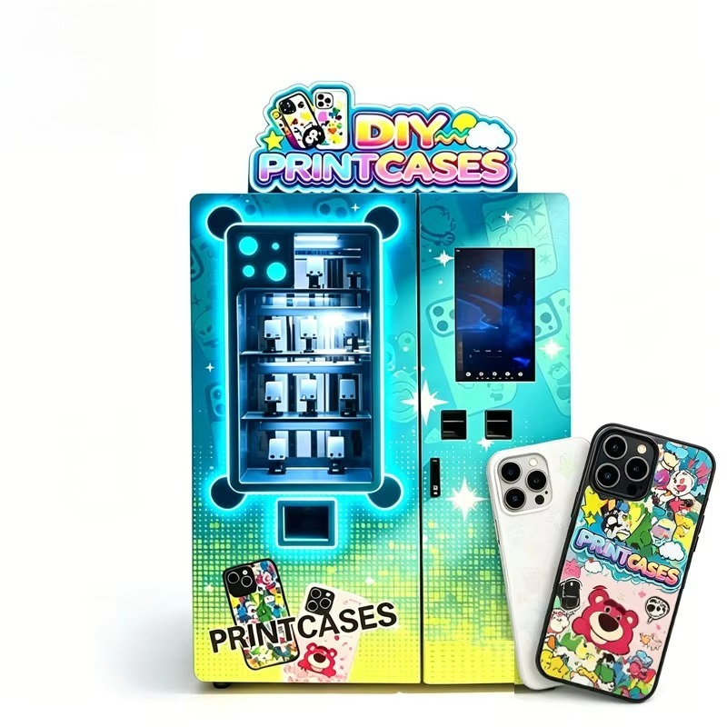 Automat do drukowania etui na  – Phone Cases Vending Machine recenzja i cena