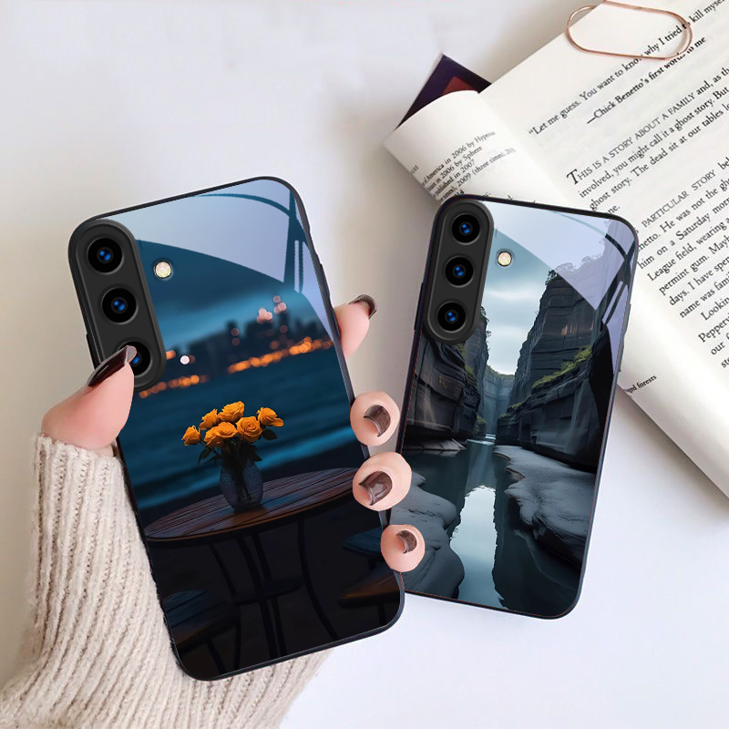 Czarne szklane etui na telefon – Phone Cases Orange recenzja i cena
