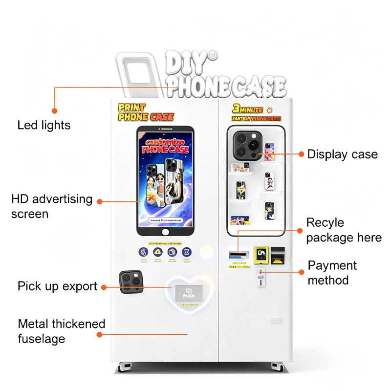 Automat do sprzedaży etui na t – Phone Cases Vending Machine recenzja i cena