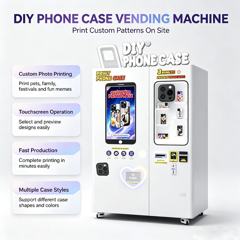 Automat do sprzedaży etui na t – Phone Cases Vending Machine recenzja i cena