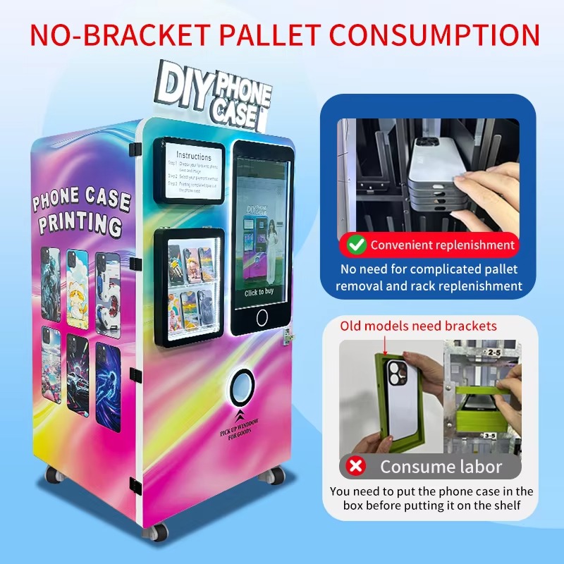 Automat do drukowania na obudo – Phone Cases Vending Machine recenzja i cena